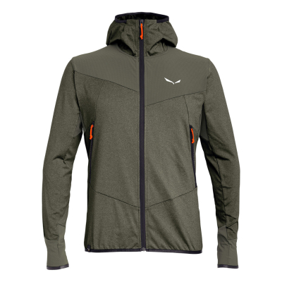 Felpa tecnica uomo Agner Hybrid Polarlite Durastretch Salewa  - Salewa - Felpe e Pile outdoor Uomo