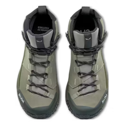 Scarponcini Trekking uomo Puez Leather Mid Powertex Salewa  - Salewa - Scarpe Trekking Uomo