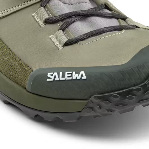 Scarponcini Trekking uomo Puez Leather Mid Powertex Salewa  - Salewa - Scarpe Trekking Uomo