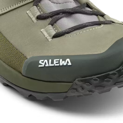 Scarponcini Trekking uomo Puez Leather Mid Powertex Salewa  - Salewa - Scarpe Trekking Uomo