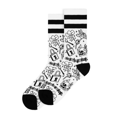 Calzini medio alti Burning Rage American Socks  - American Socks - Calze tecniche outdoor