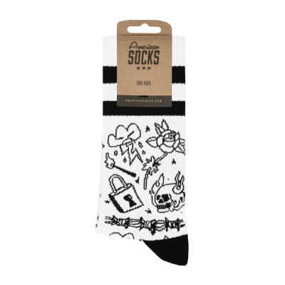 Calzini medio alti Burning Rage American Socks  - American Socks - Calze tecniche outdoor 2