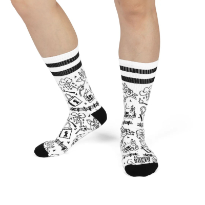 Calzini medio alti Burning Rage American Socks  - American Socks - Calze tecniche outdoor