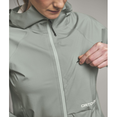 Guscio Trekking donna Trace 2.5L Jacket W Ortovox  - Ortovox - Gusci Tecnici Donna