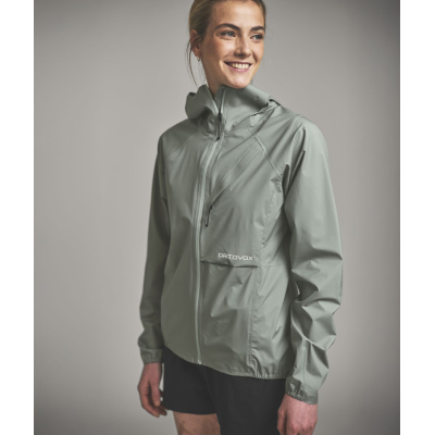 Guscio Trekking donna Trace 2.5L Jacket W Ortovox  - Ortovox - Gusci Tecnici Donna