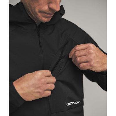 Guscio Trekking uomo Trace 2.5L Jacket M Ortovox  - Ortovox - Gusci Tecnici Uomo