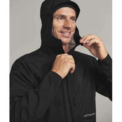 Guscio Trekking uomo Trace 2.5L Jacket M Ortovox  - Ortovox - Gusci Tecnici Uomo