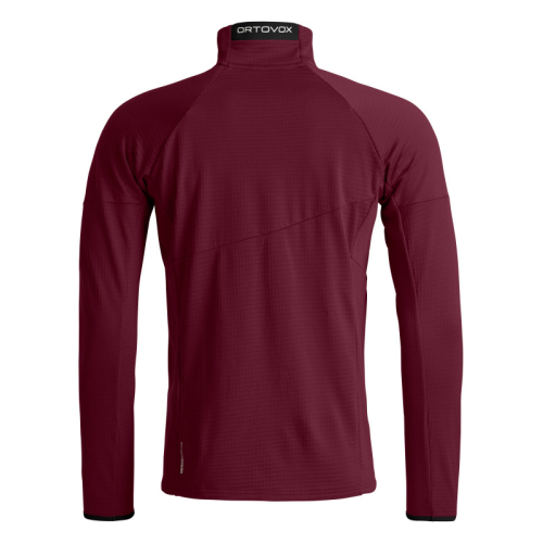 Felpa Trekking uomo Fleece Light Grid Jacket Ortovox  - Ortovox - Felpe e Pile outdoor Uomo