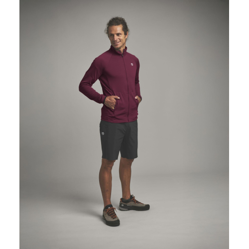 Felpa Trekking uomo Fleece Light Grid Jacket Ortovox  - Ortovox - Felpe e Pile outdoor Uomo