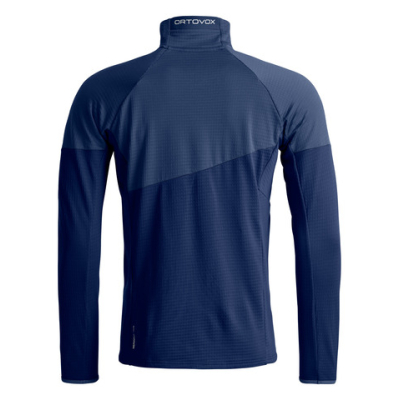 Felpa Trekking uomo Fleece Light Grid Jacket Ortovox  - Ortovox - Felpe e Pile outdoor Uomo