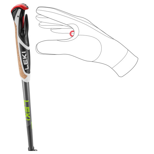 Bastoncini Trekking Spin Shark SL Leki  - Leki - Bastoncini outdoor