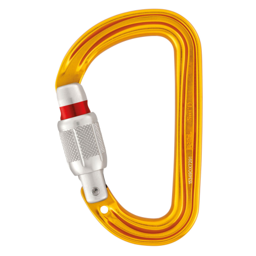 Moschettone Sm’D Petzl chiusura Screw-Lock  - Petzl - Connettori