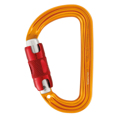 Moschettone Sm’D Petzl chiusura Twist-Lock  - Petzl - ATTREZZATURA OUTDOOR
