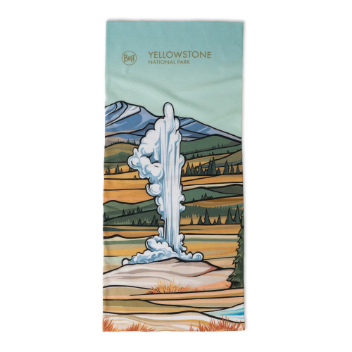Paracollo CoolNet UV National Parks Yellowstone Buff  - Buff - Scaldacolli outdoor