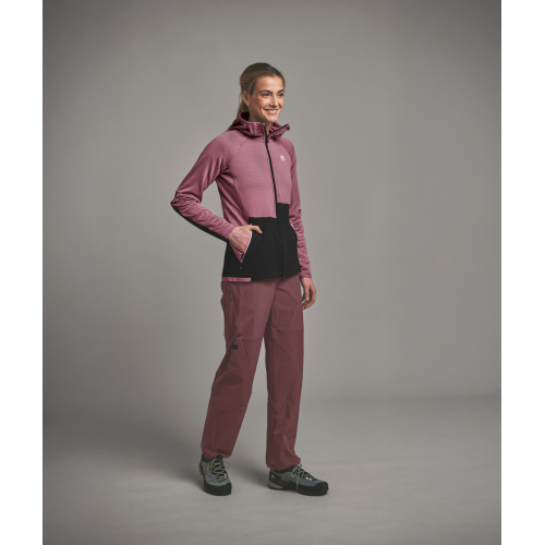 Felpa Trekking donna con cappuccio Fleece Rib Hoody W Ortovox  - Ortovox - Felpe e Pile outdoor Donna