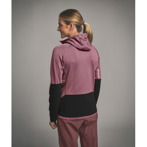 Felpa Trekking donna con cappuccio Fleece Rib Hoody W Ortovox  - Ortovox - Felpe e Pile outdoor Donna