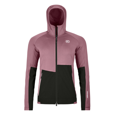 Felpa Trekking donna con cappuccio Fleece Rib Hoody W Ortovox  - Ortovox - Felpe e Pile outdoor Donna