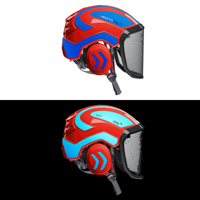 Casco Protos Arborist rosso  - Protos - Caschi tree climbing