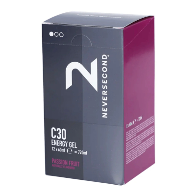 Box gel energetici C30 vari gusti Energy Gel Neversecond  - Neversecond - ATTREZZATURA OUTDOOR