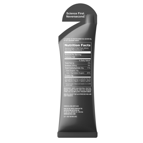 Box gel energetici C30 Unflavored Energy Gel Neversecond  - Neversecond - ATTREZZATURA OUTDOOR