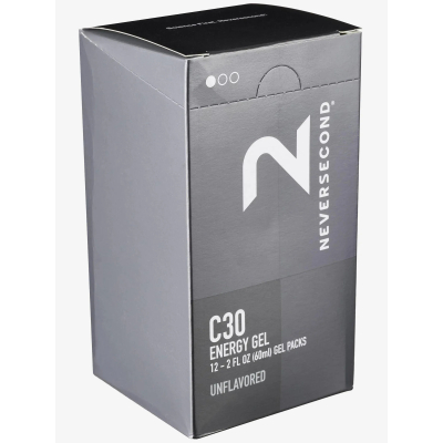 Box gel energetici C30 Unflavored Energy Gel Neversecond  - Neversecond - ATTREZZATURA OUTDOOR