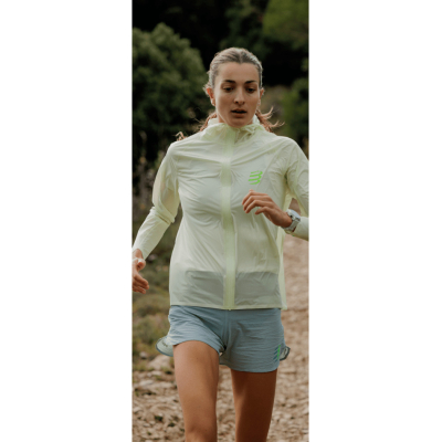 Guscio running donna Hurricane Waterproof Compressport  - Compressport - Giubbotti e Giacche outdoor Donna 2