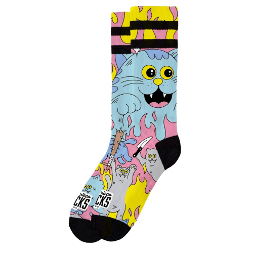 Calzini medio alti Killer Kitties American Socks  - American Socks - Calze tecniche outdoor