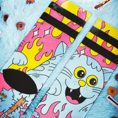 Calzini medio alti Killer Kitties American Socks  - American Socks - Calze tecniche outdoor
