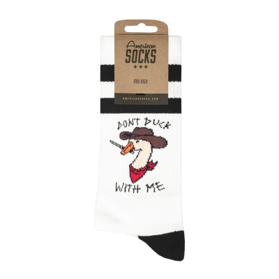Calzini medio alti Don't duck with me American Socks  - American Socks - Calze tecniche outdoor