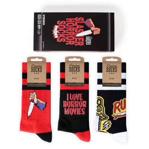 Giftbox Slasher VHS American Socks  - American Socks - Calze tecniche outdoor