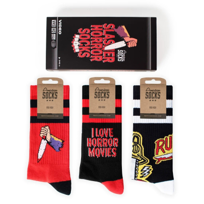 Giftbox Slasher VHS American Socks  - American Socks - Calze tecniche outdoor