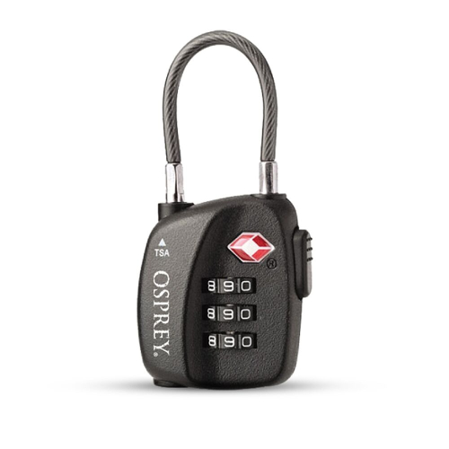 Lucchetto TSA 3 Travel Sentry Cable Lock Osprey  - Osprey - ATTREZZATURA OUTDOOR