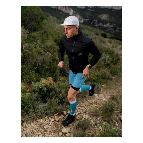 Guscio running uomo Hurricane Waterproof Compressport  - Compressport - Giubbotti e Giacche outdoor Uomo