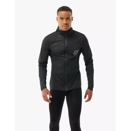 Guscio running uomo Hurricane Waterproof Compressport  - Compressport - Giubbotti e Giacche outdoor Uomo
