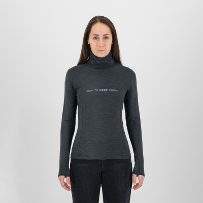 Maglietta Trekking donna Coppolo Merino High Neck LS W Karpos  - Karpos - Felpe e Pile outdoor Donna