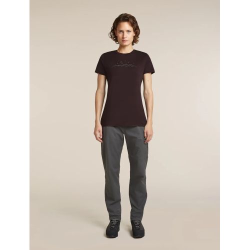 T-Shirt lana merino donna W 150 Tech Lite Sparkling Stars icebreaker  - Icebreaker - Maglie tecniche outdoor