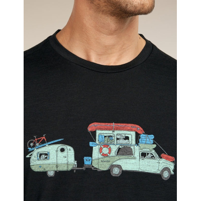 T-Shirt lana merino uomo M 150 Tech Lite Transportage icebreaker  - Icebreaker - Maglie tecniche outdoor