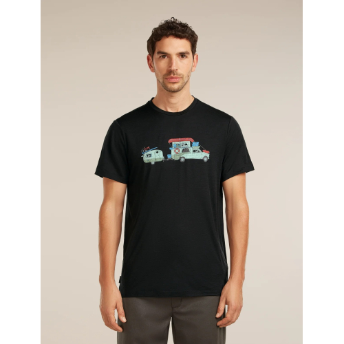 T-Shirt lana merino uomo M 150 Tech Lite Transportage icebreaker  - Icebreaker - Maglie tecniche outdoor