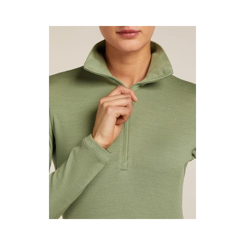 Lupetto zip lana merino donna W 260 Oasis LS Half Zip icebreaker  - Icebreaker - Maglie tecniche outdoor