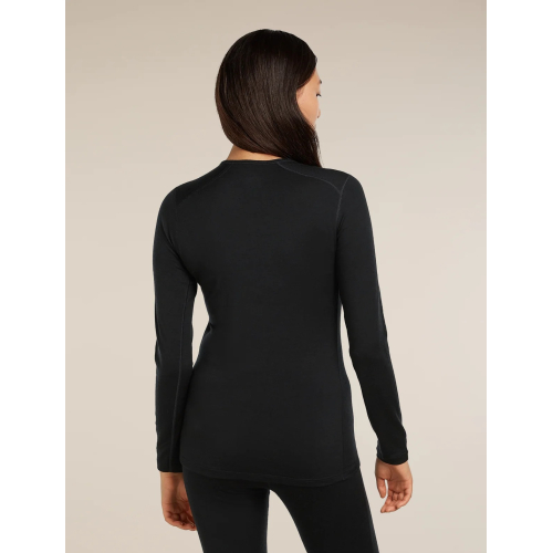 Maglia tecnica lana merino donna W 200 Oasis LS Crewe icebreaker  - Icebreaker - Maglie tecniche outdoor