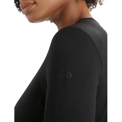 Maglia tecnica lana merino donna W 200 Oasis LS Crewe icebreaker  - Icebreaker - Maglie tecniche outdoor