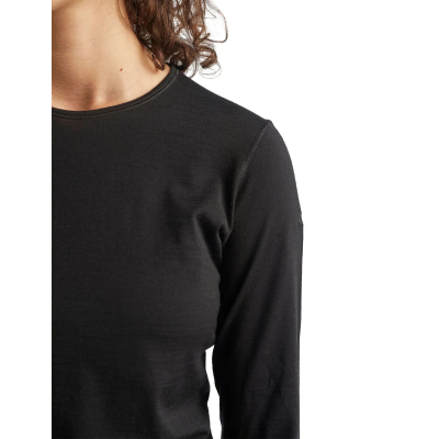 Maglia tecnica lana merino donna W 200 Oasis LS Crewe icebreaker  - Icebreaker - Maglie tecniche outdoor