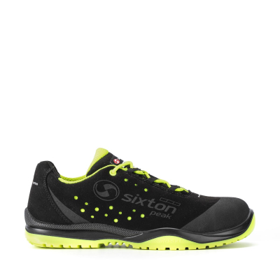 Scarpa antinfortunistica Cuban giallo S1P SRC ESD antistatica Sixton Peak  - Sixton - Scarpe antinfortunistiche Leggere