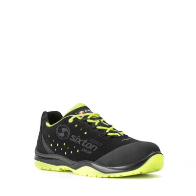 Scarpa antinfortunistica Cuban giallo S1P SRC ESD antistatica Sixton Peak  - Sixton - Scarpe antinfortunistiche Leggere